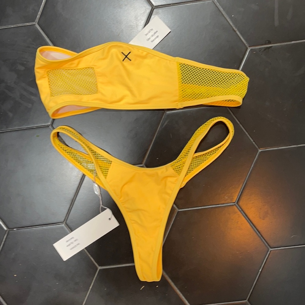 Yellow BOUTINE LA THONG SAIL SUIT